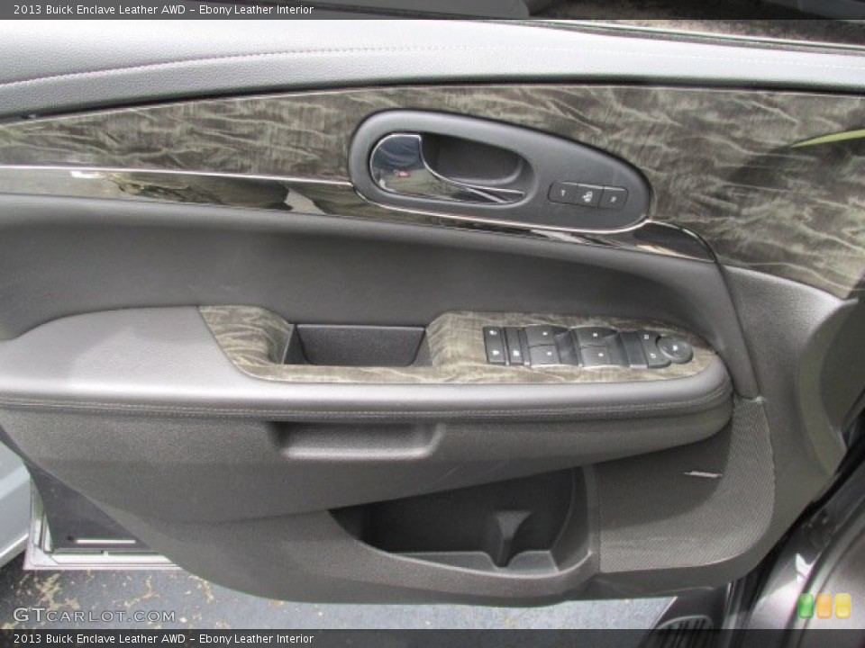 Ebony Leather Interior Door Panel for the 2013 Buick Enclave Leather AWD #82987765