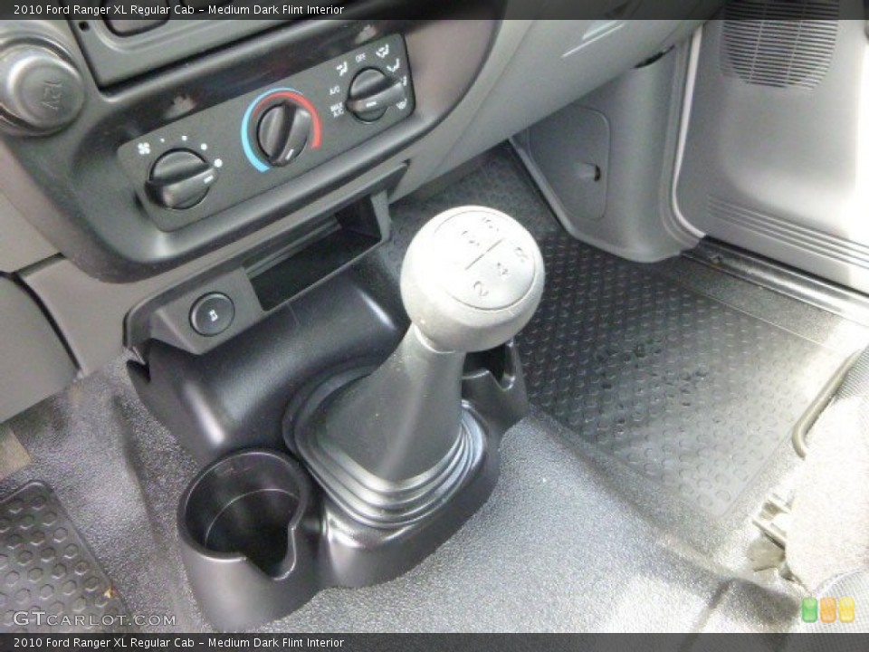 Medium Dark Flint Interior Transmission for the 2010 Ford Ranger XL Regular Cab #82987985