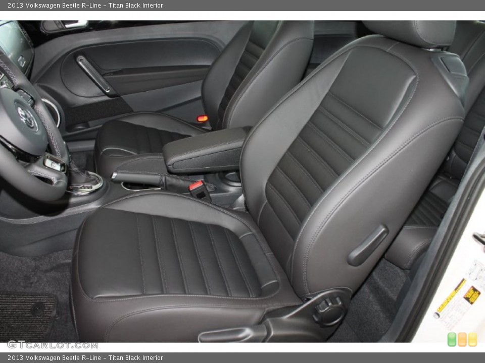 Titan Black Interior Front Seat for the 2013 Volkswagen Beetle R-Line #82988566