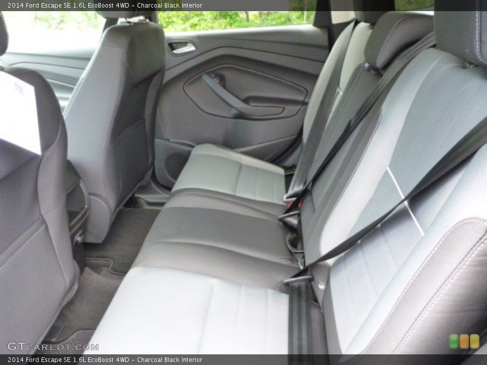 Charcoal Black Interior Rear Seat for the 2014 Ford Escape SE 1.6L EcoBoost 4WD #82988604