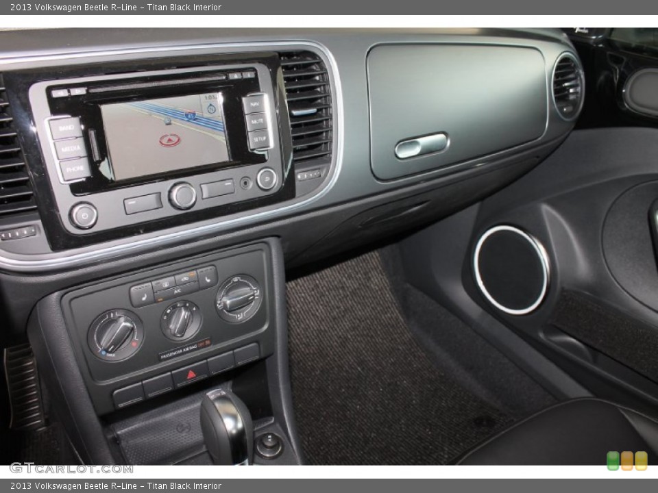 Titan Black Interior Controls for the 2013 Volkswagen Beetle R-Line #82988618