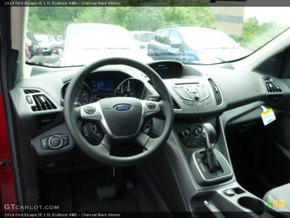 Charcoal Black Interior Dashboard for the 2014 Ford Escape SE 1.6L EcoBoost 4WD #82988624