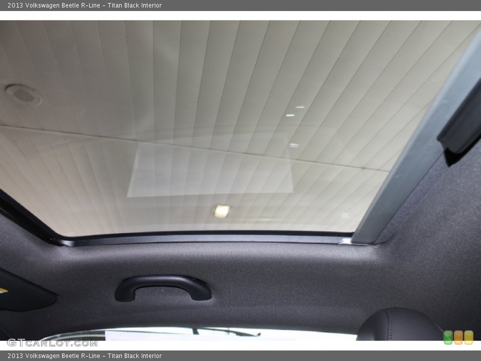 Titan Black Interior Sunroof for the 2013 Volkswagen Beetle R-Line #82988659