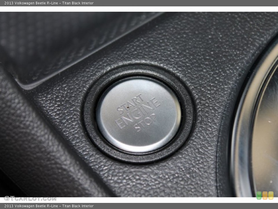Titan Black Interior Controls for the 2013 Volkswagen Beetle R-Line #82988722