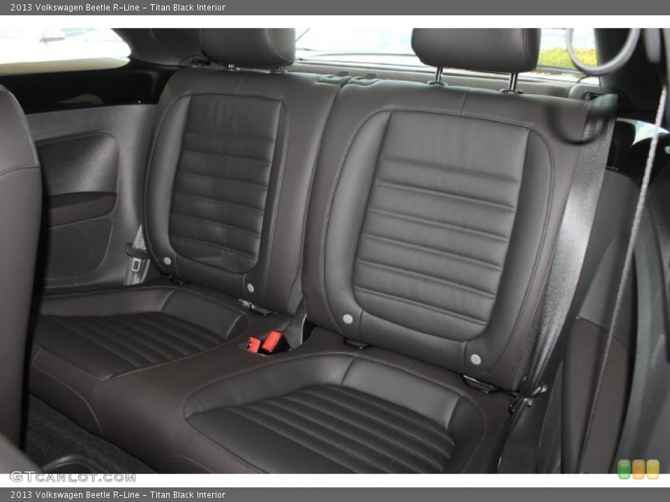Titan Black Interior Rear Seat for the 2013 Volkswagen Beetle R-Line #82988836