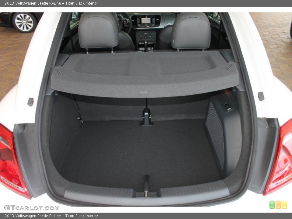 Titan Black Interior Trunk for the 2013 Volkswagen Beetle R-Line #82988858