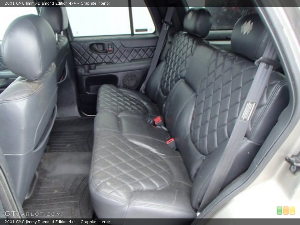 Graphite Interior Rear Seat for the 2001 GMC Jimmy Diamond Edition 4x4 #82990419