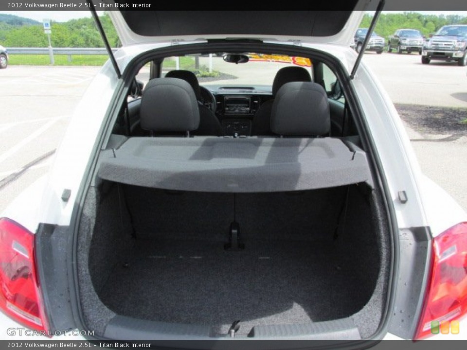 Titan Black Interior Trunk for the 2012 Volkswagen Beetle 2.5L #82990616
