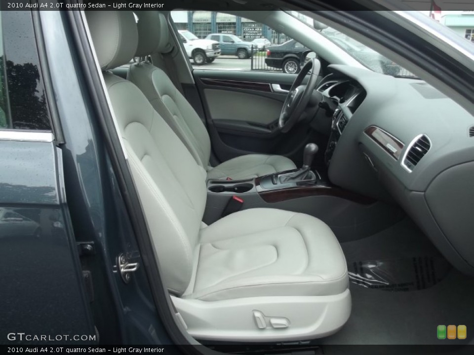 Light Gray Interior Front Seat for the 2010 Audi A4 2.0T quattro Sedan #82992239