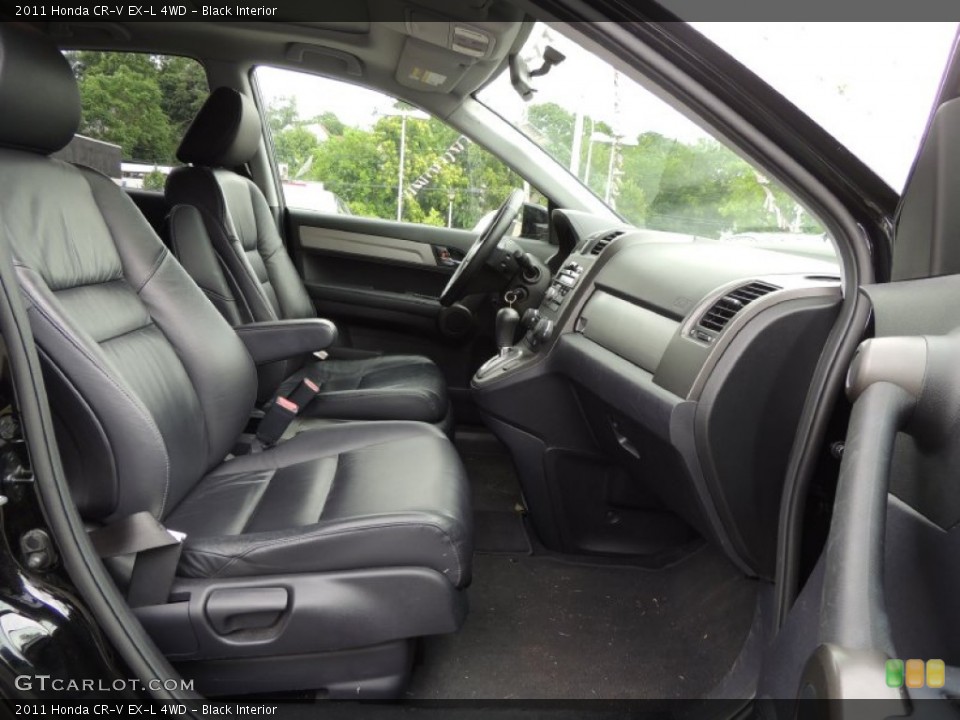 Black Interior Front Seat for the 2011 Honda CR-V EX-L 4WD #82992348