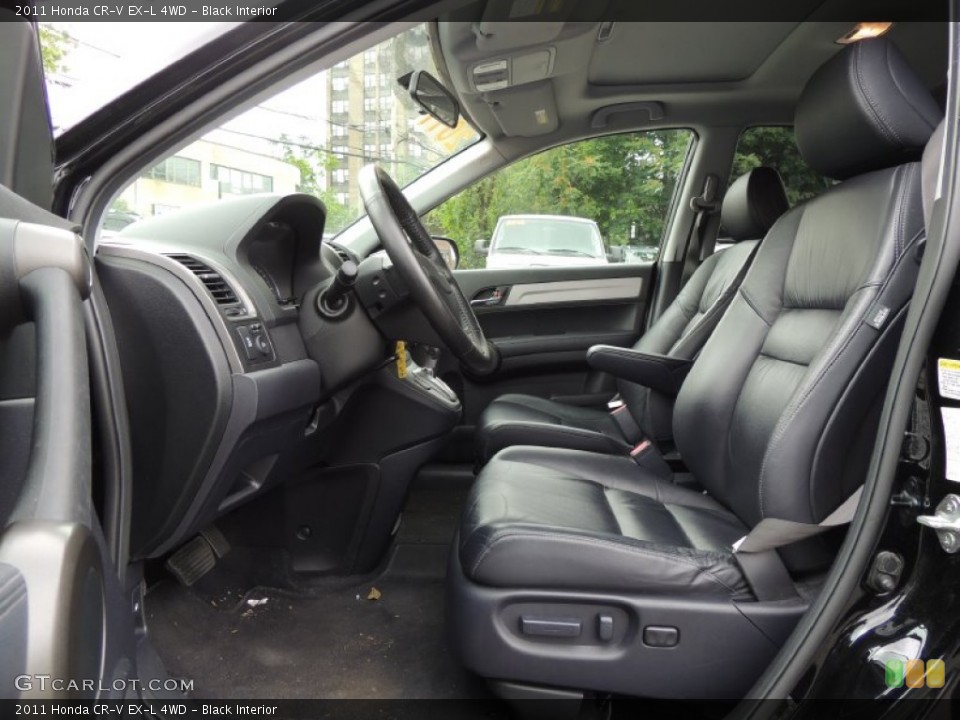 Black Interior Photo for the 2011 Honda CR-V EX-L 4WD #82992425