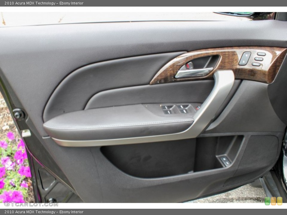 Ebony Interior Door Panel for the 2010 Acura MDX Technology #82992431