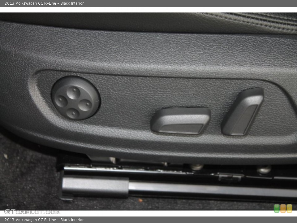 Black Interior Controls for the 2013 Volkswagen CC R-Line #82993196