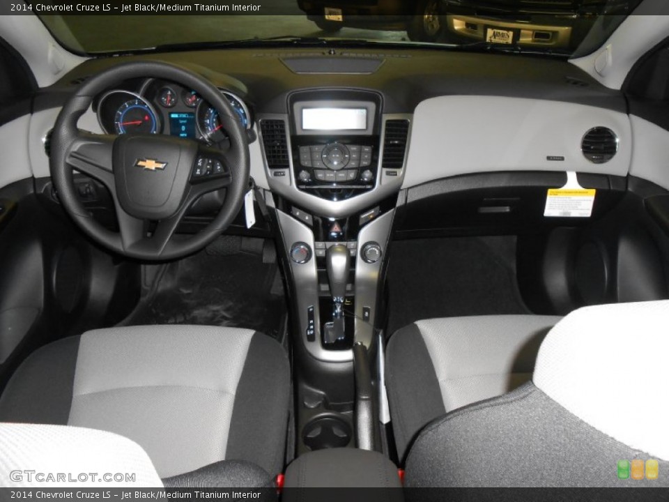 Jet Black/Medium Titanium Interior Dashboard for the 2014 Chevrolet Cruze LS #82993250