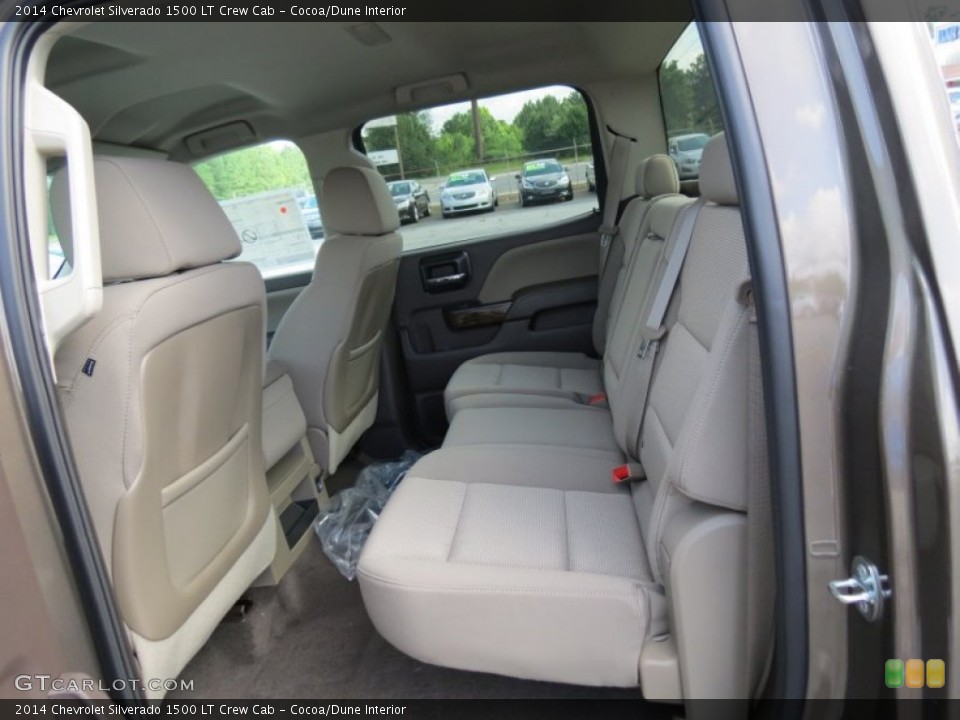 Cocoa/Dune Interior Rear Seat for the 2014 Chevrolet Silverado 1500 LT Crew Cab #82994352