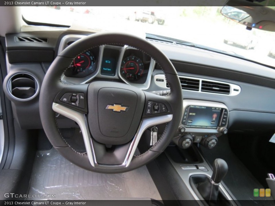 Gray Interior Dashboard for the 2013 Chevrolet Camaro LT Coupe #82995154