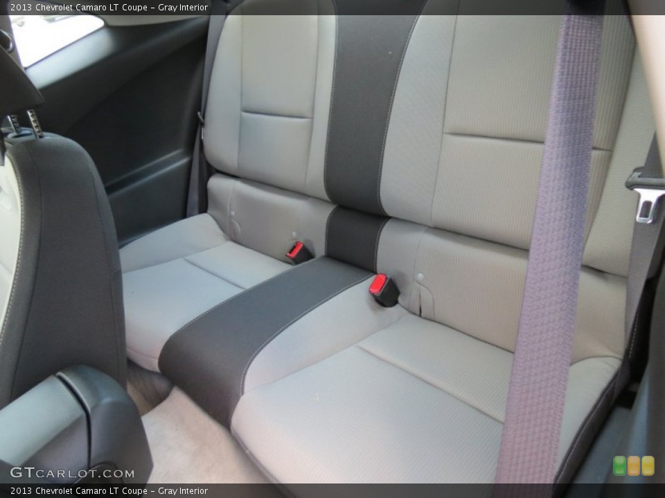 Gray Interior Rear Seat for the 2013 Chevrolet Camaro LT Coupe #82995194