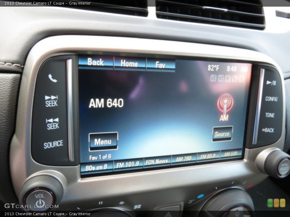 Gray Interior Audio System for the 2013 Chevrolet Camaro LT Coupe #82995241