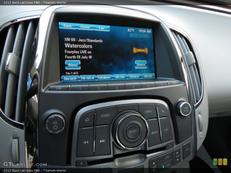 Titanium Interior Controls for the 2013 Buick LaCrosse FWD #82996531