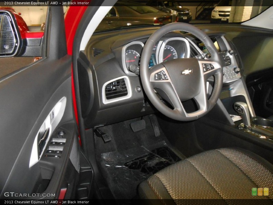Jet Black Interior Dashboard for the 2013 Chevrolet Equinox LT AWD #82996873