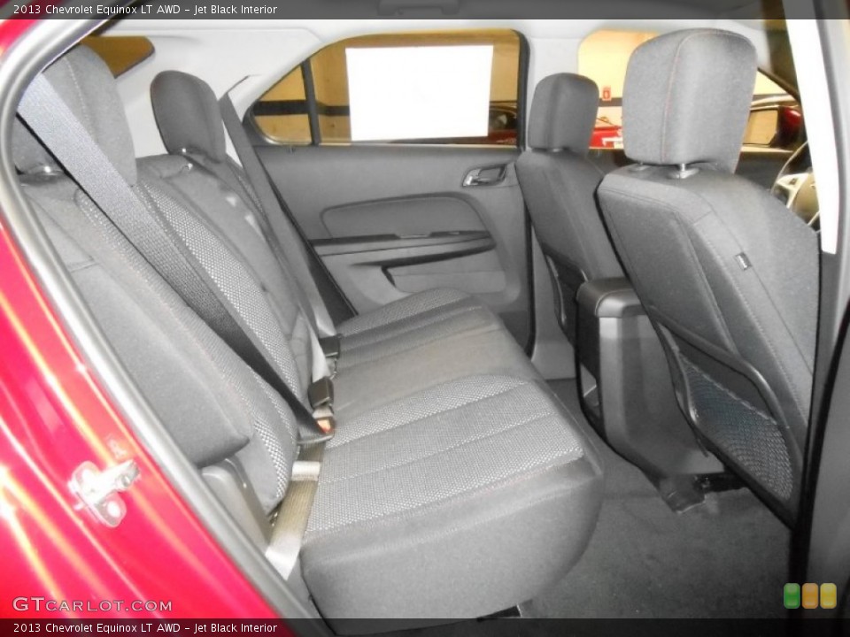 Jet Black Interior Rear Seat for the 2013 Chevrolet Equinox LT AWD #82996890