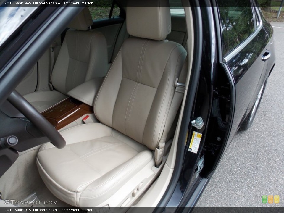 Parchment Interior Front Seat for the 2011 Saab 9-5 Turbo4 Sedan #82997437