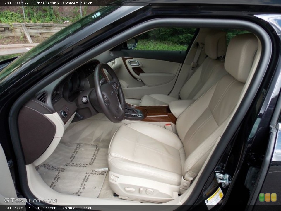 Parchment Interior Front Seat for the 2011 Saab 9-5 Turbo4 Sedan #82997467