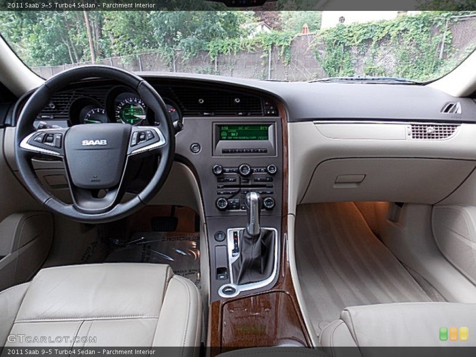 Parchment Interior Dashboard for the 2011 Saab 9-5 Turbo4 Sedan #82997491