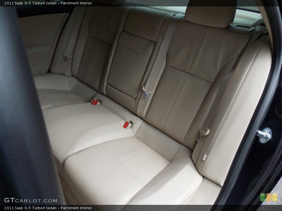 Parchment Interior Rear Seat for the 2011 Saab 9-5 Turbo4 Sedan #82997536