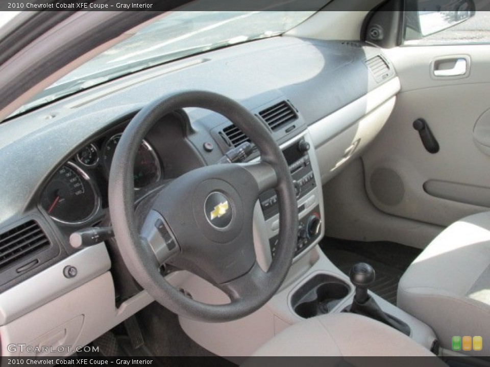 Gray Interior Dashboard for the 2010 Chevrolet Cobalt XFE Coupe #82999094