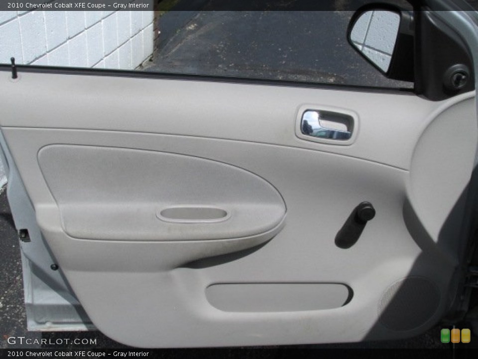 Gray Interior Door Panel for the 2010 Chevrolet Cobalt XFE Coupe #82999119