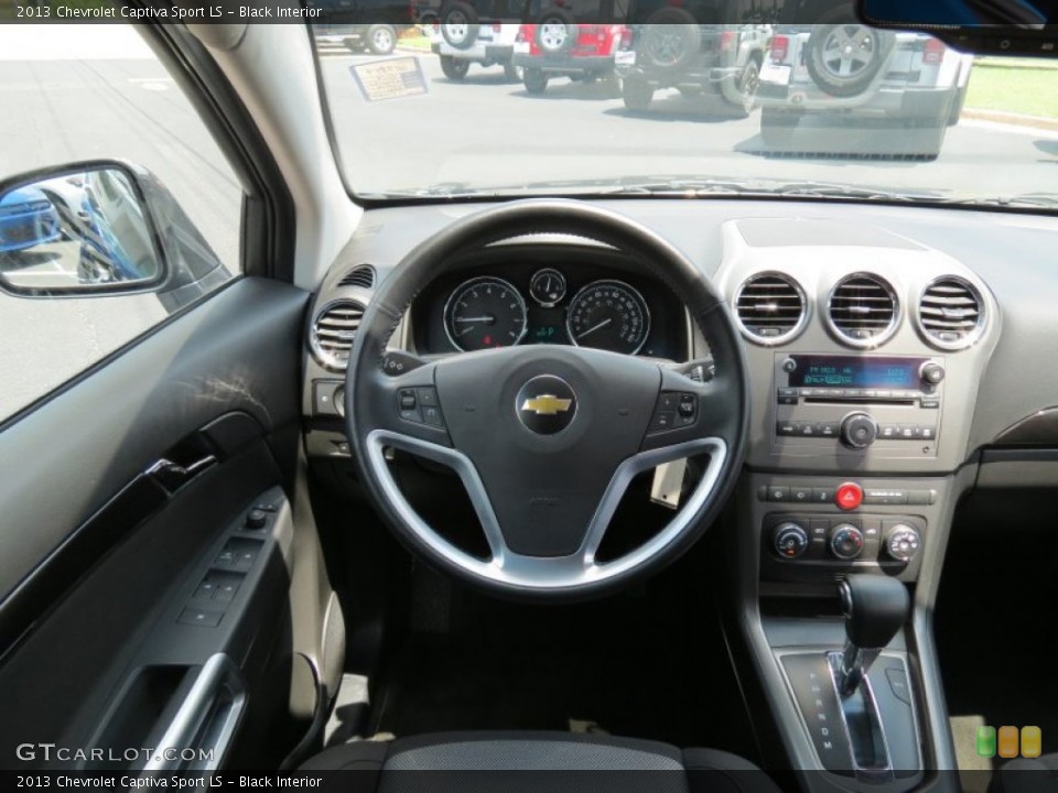 Black Interior Dashboard for the 2013 Chevrolet Captiva Sport LS #83000264