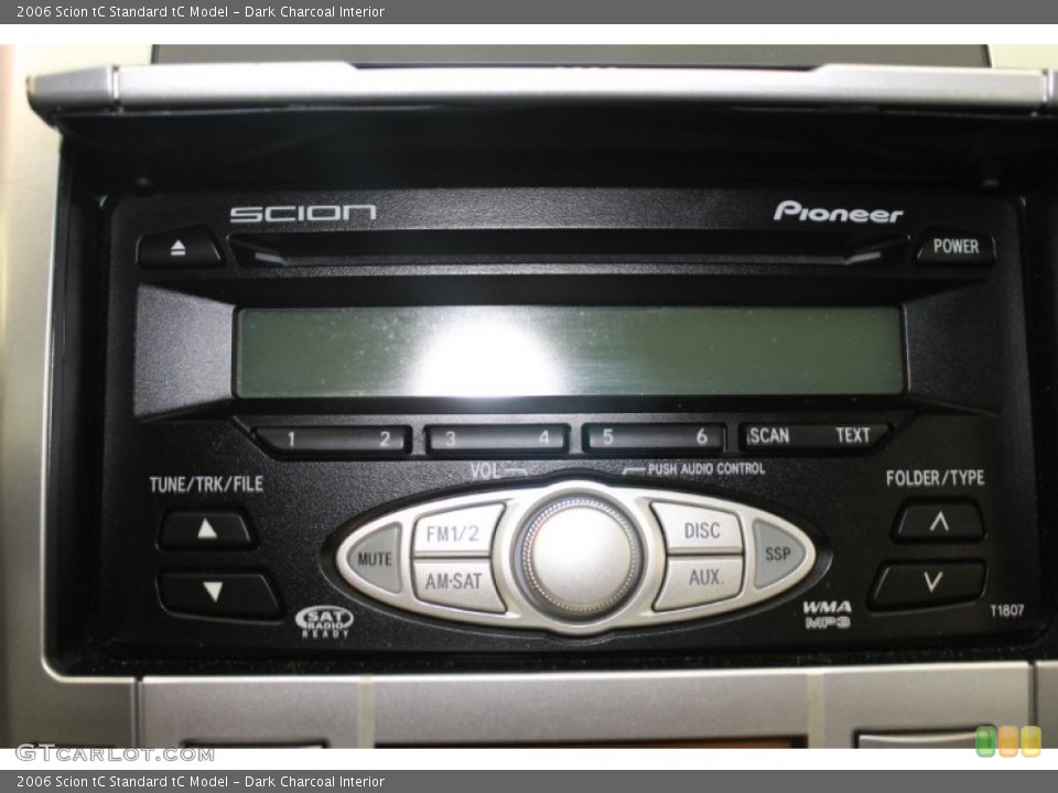 Dark Charcoal Interior Audio System for the 2006 Scion tC  #83000876