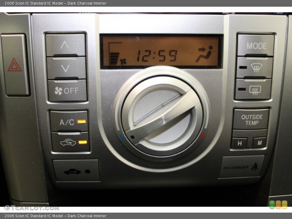 Dark Charcoal Interior Controls for the 2006 Scion tC  #83000893