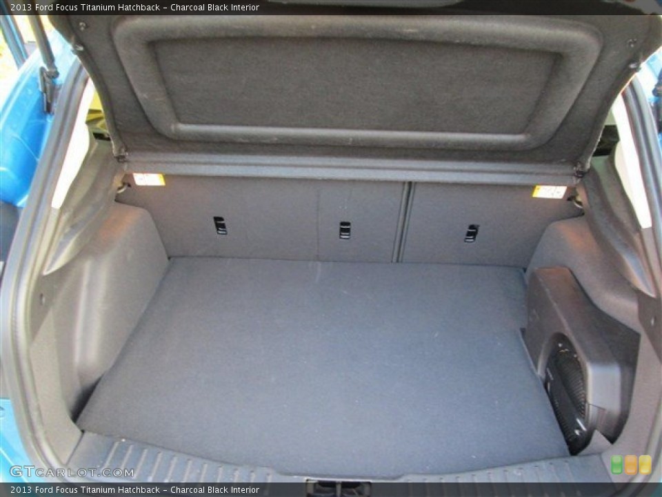 Charcoal Black Interior Trunk for the 2013 Ford Focus Titanium Hatchback #83001299