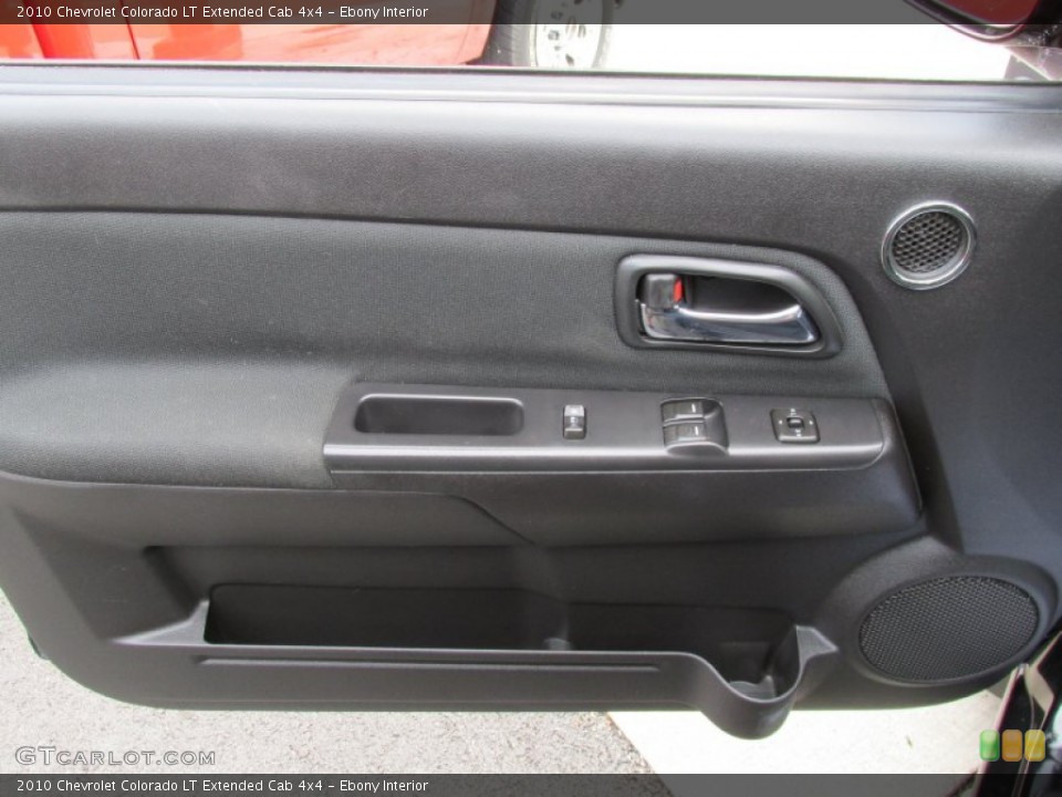 Ebony Interior Door Panel for the 2010 Chevrolet Colorado LT Extended Cab 4x4 #83001900