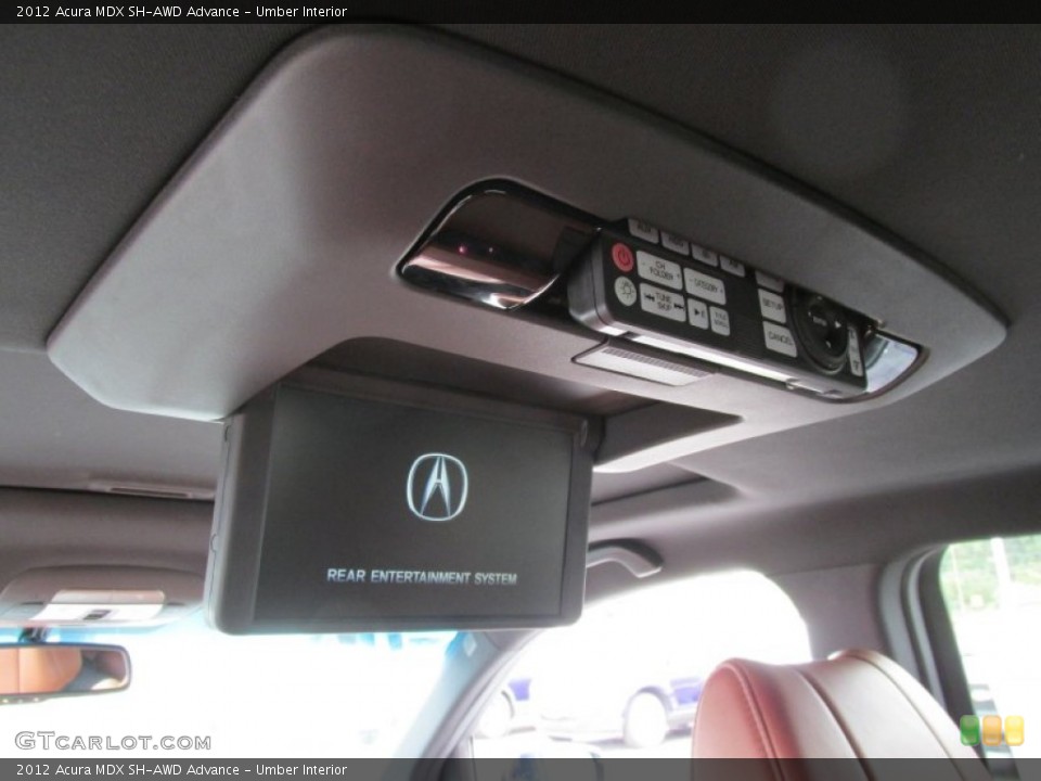 Umber Interior Entertainment System for the 2012 Acura MDX SH-AWD Advance #83002929