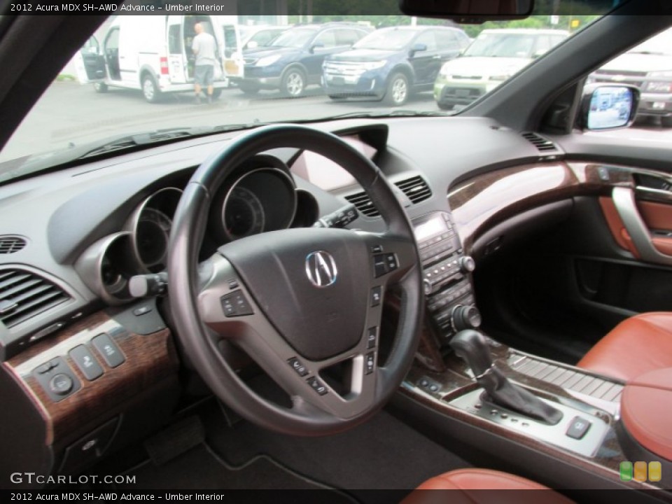 Umber Interior Dashboard for the 2012 Acura MDX SH-AWD Advance #83003020