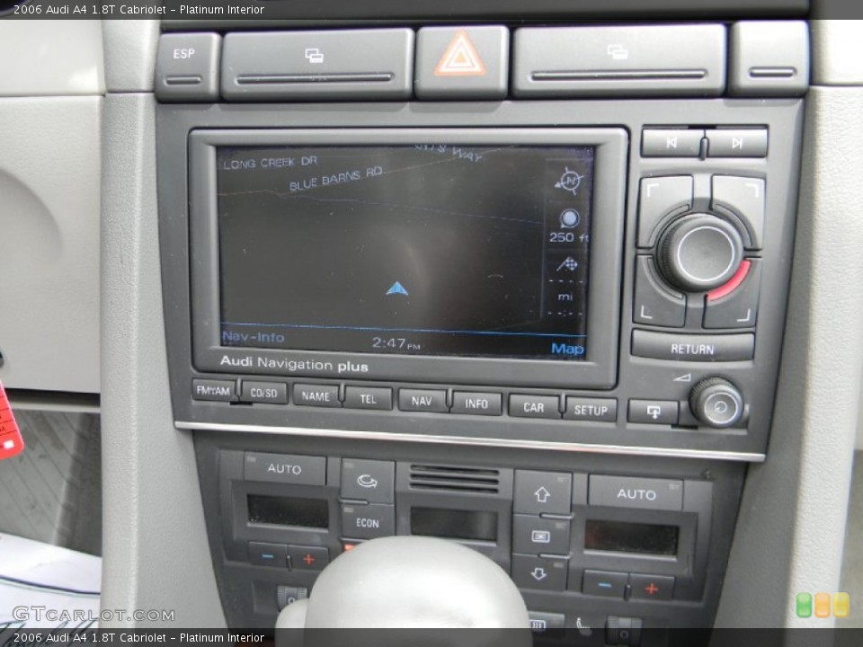 Platinum Interior Controls for the 2006 Audi A4 1.8T Cabriolet #83003801
