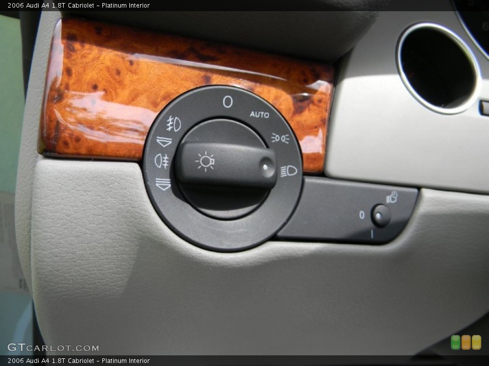 Platinum Interior Controls for the 2006 Audi A4 1.8T Cabriolet #83003819