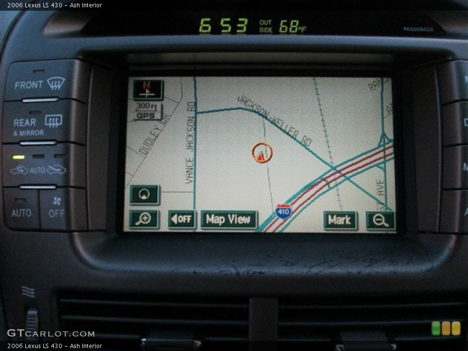 Ash Interior Navigation for the 2006 Lexus LS 430 #83003990