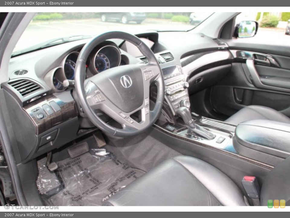 Ebony Interior Photo for the 2007 Acura MDX Sport #83005779