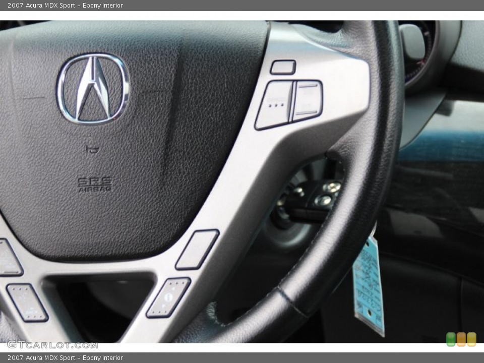 Ebony Interior Controls for the 2007 Acura MDX Sport #83005928