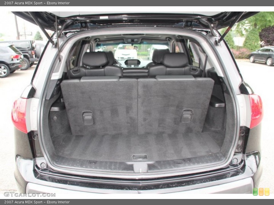 Ebony Interior Trunk for the 2007 Acura MDX Sport #83005991
