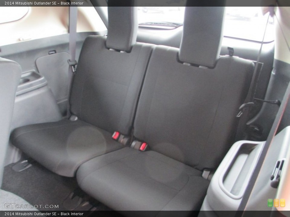 Black Interior Rear Seat for the 2014 Mitsubishi Outlander SE #83006149