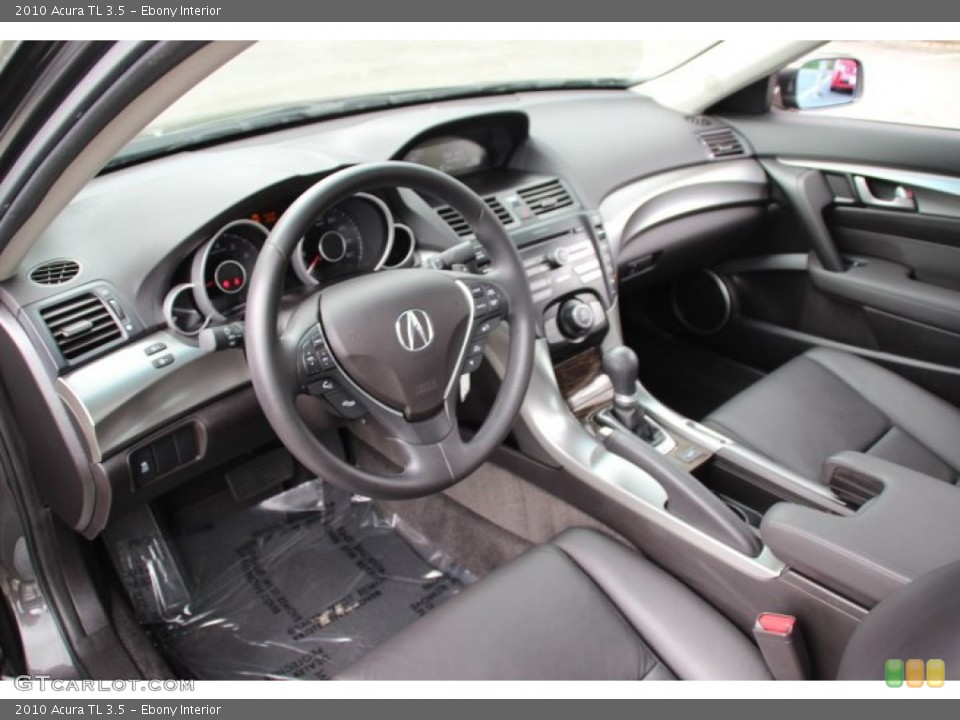 Ebony Interior Prime Interior for the 2010 Acura TL 3.5 #83006435