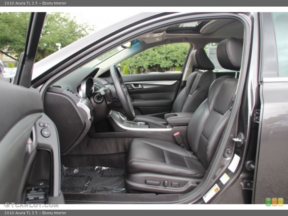 Ebony Interior Front Seat for the 2010 Acura TL 3.5 #83006450