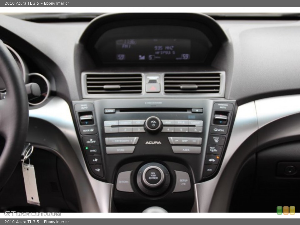 Ebony Interior Controls for the 2010 Acura TL 3.5 #83006485