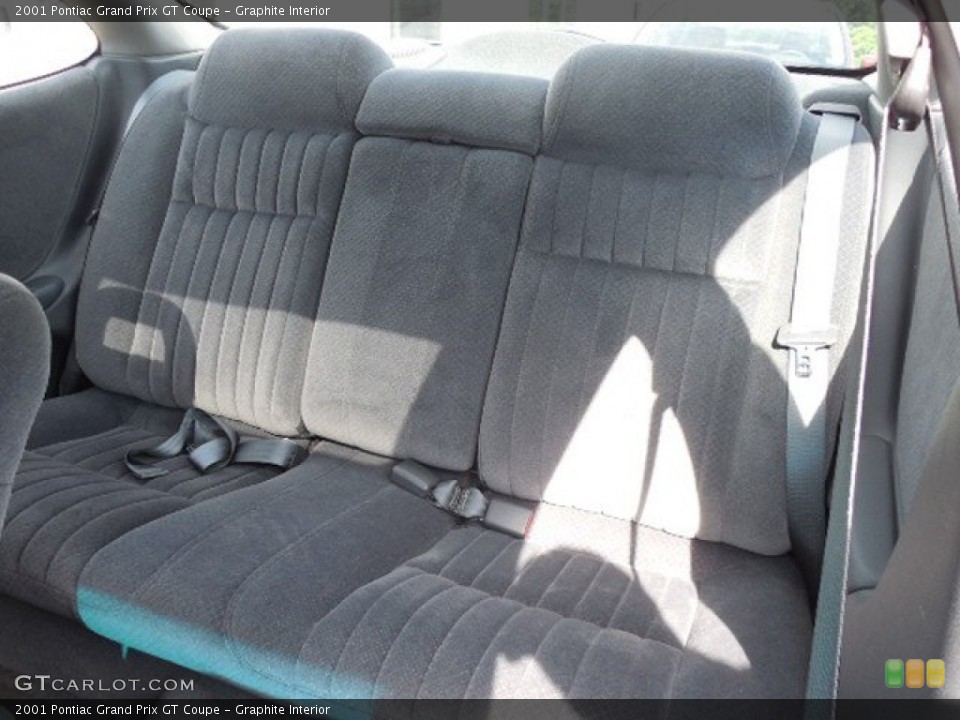 Graphite Interior Rear Seat for the 2001 Pontiac Grand Prix GT Coupe #83008055