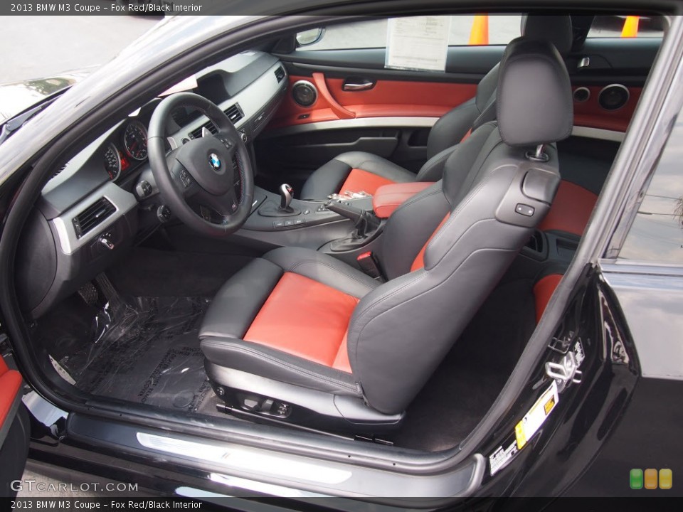 Fox Red/Black Interior Photo for the 2013 BMW M3 Coupe #83008997